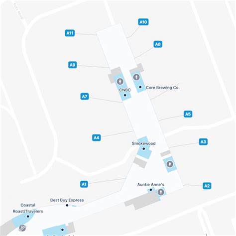 Northwest Arkansas Regional Airport Map | XNA Terminal Guide