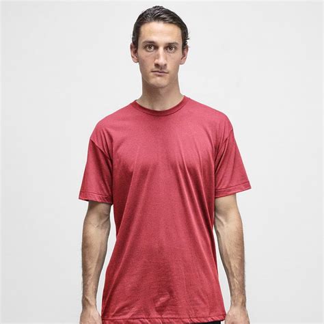 Los Angeles Apparel - Los Angeles Apparel FF01 50/50 Poly Cotton Tee ...