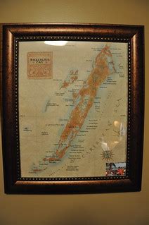 Ambergris Cay Map | Hanging in our study. | Brevort | Flickr