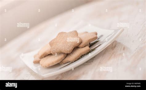 Shortbread - traditional Scottish biscuits Stock Photo - Alamy