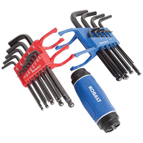 Kobalt 22-Key Hex Key Set at Lowes.com