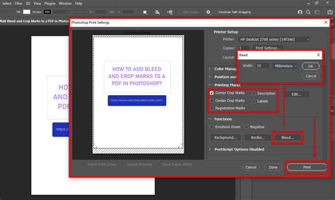 How Do You Add Bleed and Crop Marks to a PDF in Photoshop? - WebsiteBuilderInsider.com