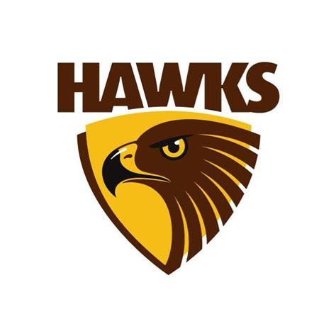 Hawthorn Hawks logo Royalty-free Stock Vector Images