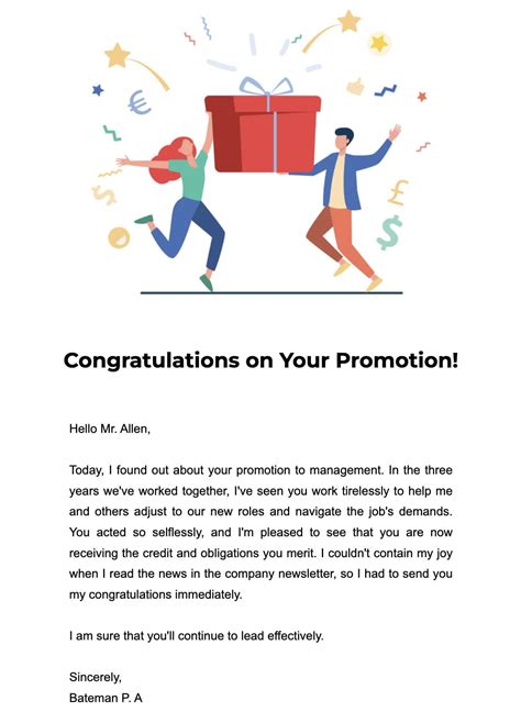 Guide How to Write a Congratulations Email for a Promotion