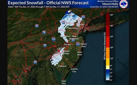 N.J. weather: Snow, ice, rain, winds up to 50 mph today in latest ...