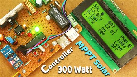 How To Make A 300 Watt #MPPT Solar Charging Controller - YouTube