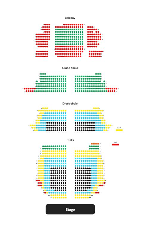 Palace Theatre Seating Plan | London Theatre Guide