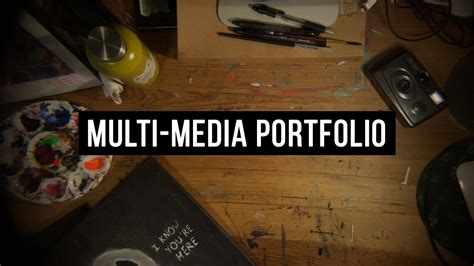 accepted art school portfolio (multi media) - YouTube