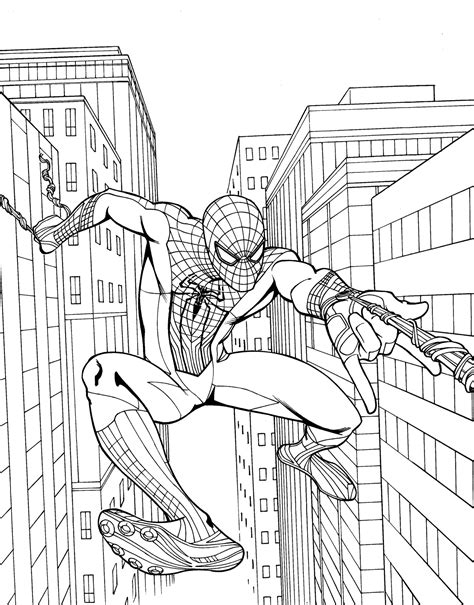 Spider Man No Way Home Coloring Pages Printable - prntbl.concejomunicipaldechinu.gov.co