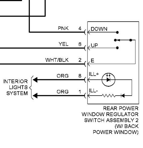 Toyota Power Window Switch Wiring Diagram - Wiring Digital and Schematic