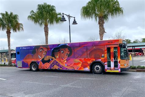 PHOTOS: New "Aladdin" Themed Bus Wrap Shows Guests a Whole New (Disney) World - WDW News Today