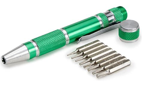 Precision Star-Head Pocket Screwdriver Set (9-Piece) | Groupon