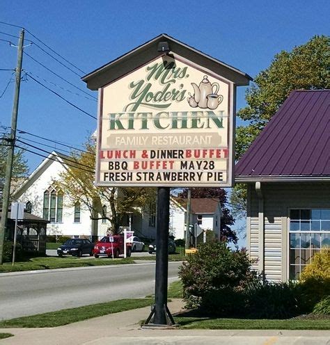 Mrs. Yoder's Kitchen. Millersburg, Ohio. | Millersburg ohio, Amish country, Vacation destinations