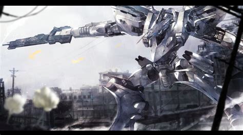 Armored Core Wallpaper White Glint