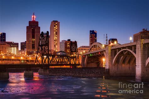 Saint Paul Skyline Photograph by Joe Mamer - Fine Art America