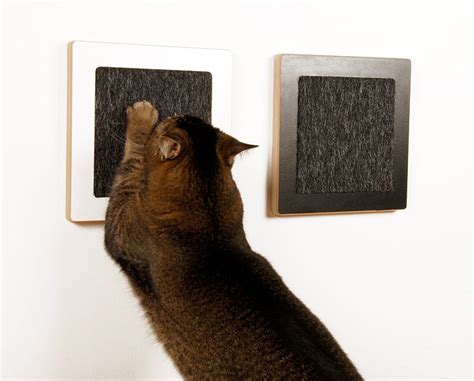 Itch Modern Wall Mounted Cat Scratcher | Square Cat Habitat