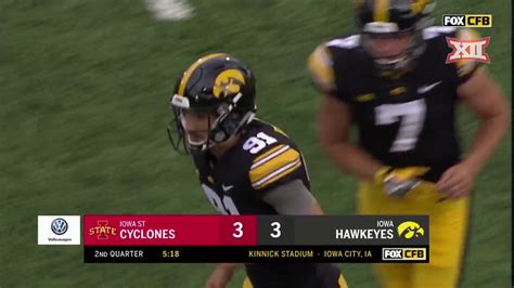 Iowa State vs Iowa Football Highlights - YouTube