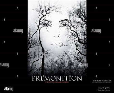 MOVIE POSTER, PREMONITION, 2007 Stock Photo - Alamy