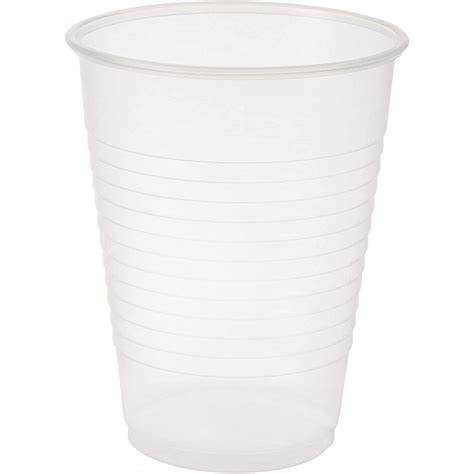 Exquisite Clear Heavy Duty Disposable Plastic Cups, Bulk Party Pack, 12 ...