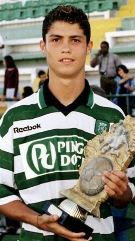 Cristiano Ronaldo Sporting Lisbon Jersey | Football Quotes For Life