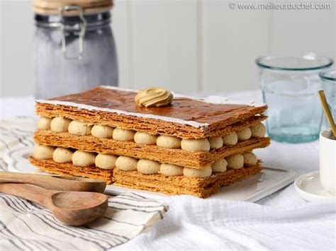 Opera Millefeuille - Our recipe with photos - Meilleur du Chef