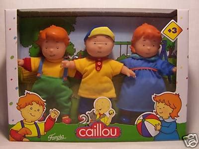 NEW = CAILLOU & FRIENDS ROSIE & LEO 3 DOLL GIFT SET !! | #77510260