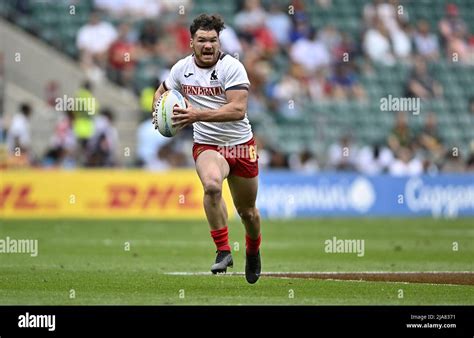 Twickenham. United Kingdom. 28 May 2022. London HSBC world rugby sevens.. Twickenham Stadium ...