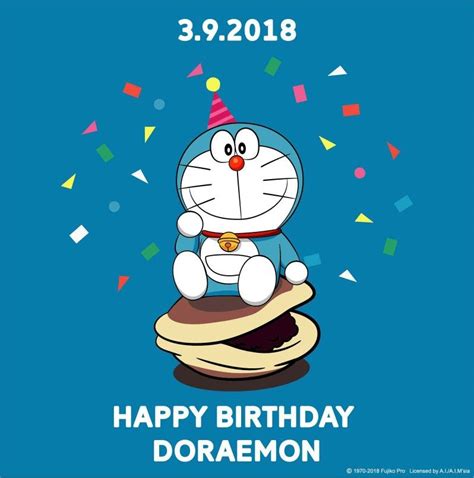 Happy Birthday, my dearest Doraemon! Thank you for always making us happy. Let's all wish him a ...