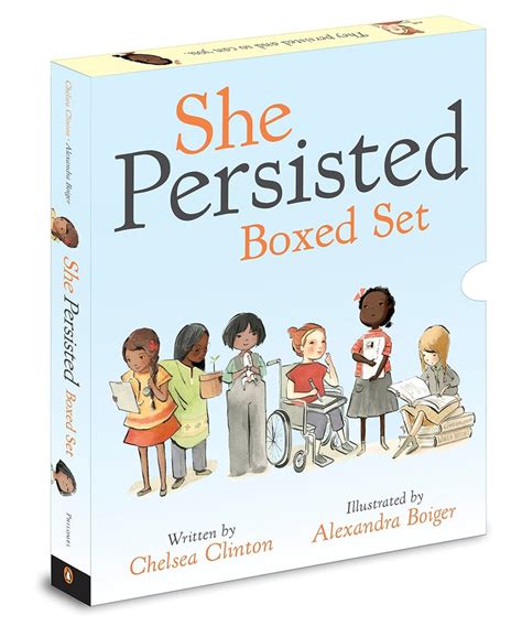 She Persisted Boxed Set: Chelsea Clinton, Alexandra Boiger ...