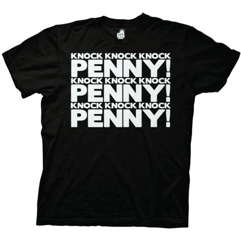 Sasaki Time: Giveaway: Sheldon Knocking on Penny's Door Shirt!