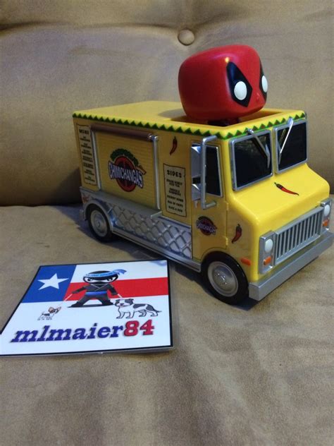 Deadpool Chimichanga Truck - Pop! Rides Vinyl Series [Funko] | Hi-Def Ninja - Pop Culture ...