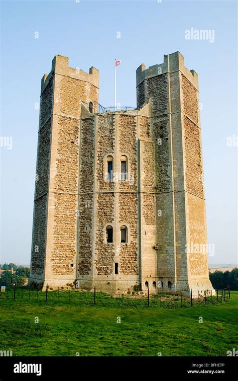 Orford castle Stock Photo - Alamy