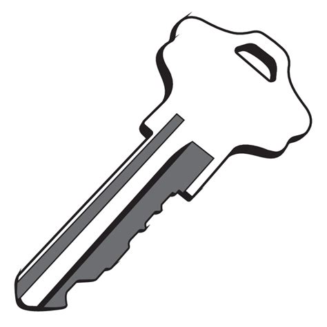 Key On A White Background | FreeVectors