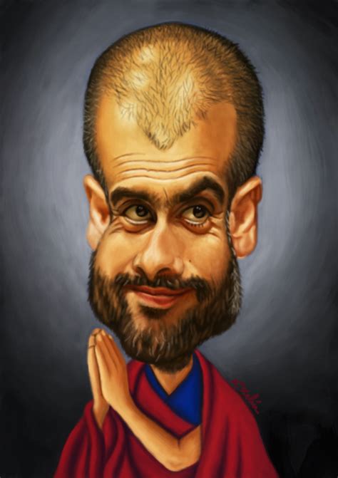 Kikelin caricaturas: PEP GUARDIOLA