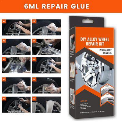 DIY Alloy Wheel Repair Kit - Not sold in stores