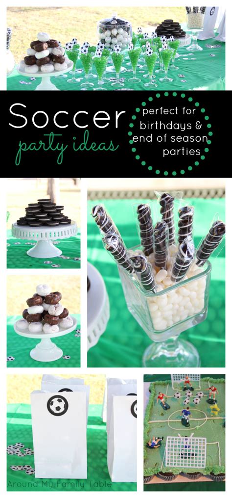 Soccer Theme Party Ideas - Around My Family Table