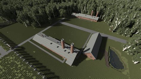 AUSCHWITZ-BIRKENAU, OSWIECIM, POLAND Minecraft Map