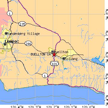 Buellton, California (CA) ~ population data, races, housing & economy