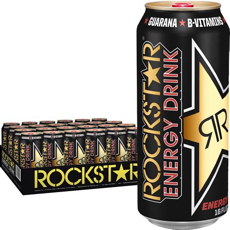 (24 Cans) Rockstar Original Energy Drink, 16 fl oz - Walmart.com