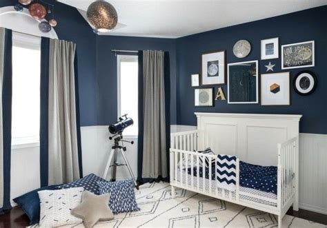 La peinture chambre bébé - 70 idées sympas | Baby boy room nursery, Boy ...