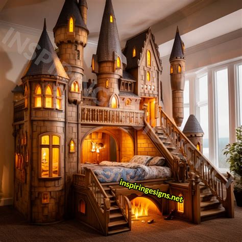 These Giant Harry Potter Hogwarts Castle Kids Beds Bring the Wizarding World To Your Bedroom ...