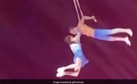 Chinese Acrobat Falls To Death During A Live Performance With Husband