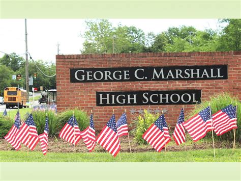 George C. Marshall High School's Field of Honor | Vienna, VA Patch