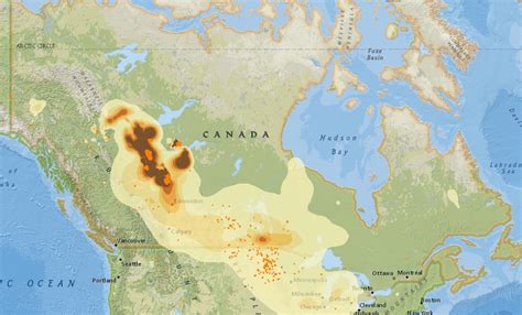 Alberta, Canada Smoke Near Me: Air Quality Maps & Forecasts