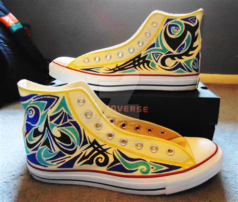 Custom Converse by AnnaBursnarfsky on DeviantArt