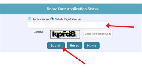 Vehicle Ownership Or RC Transfer Status Check Online Process