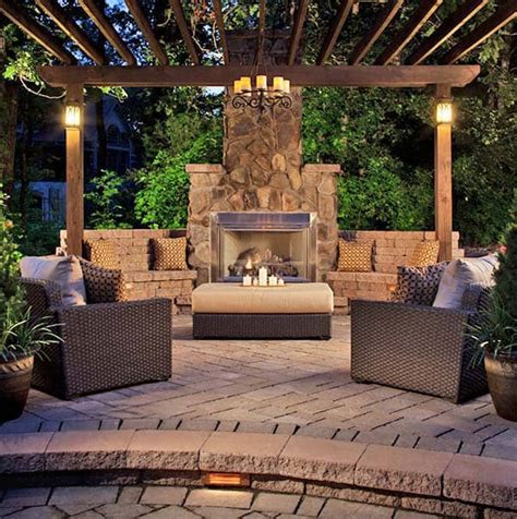 53 Most amazing outdoor fireplace designs ever