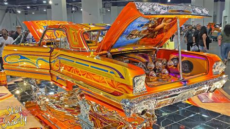 2021 Las Vegas Lowrider Super Show Classic Cars - YouTube