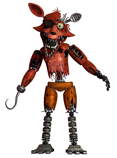 Withered Foxy Remastered by a1234agamer on DeviantArt