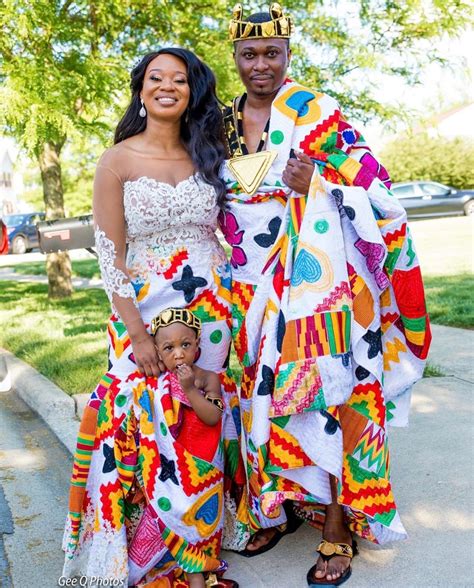 GHANA WEDDING | African print dress designs, African wedding attire, African wedding dress